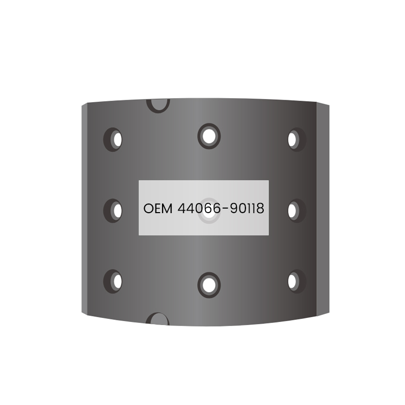 44066-90118 Bremsbelag Auto-Bremssystemteile 17 mm Dicke für NISSAN