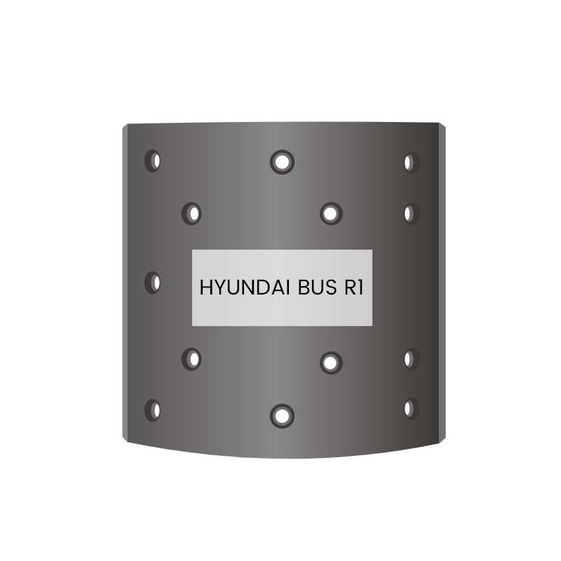 KOREA Hochleistungs-LKW-Bremsbelag HYUNDAI BUS R1